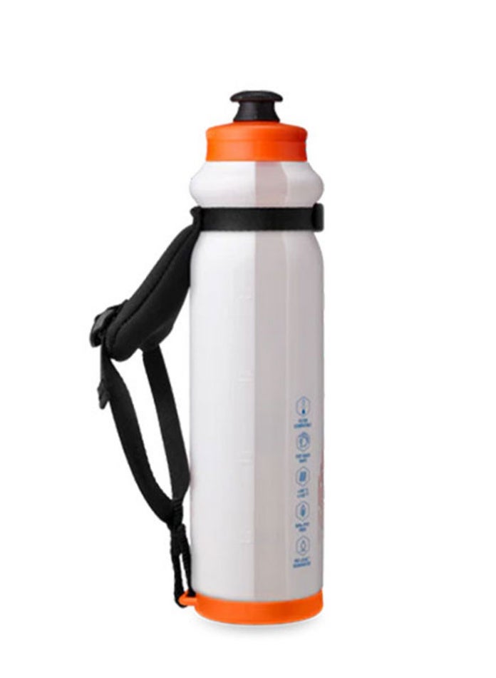 Hydrapak Water Bottle Tempo Pro – 525ml – White - Image 3
